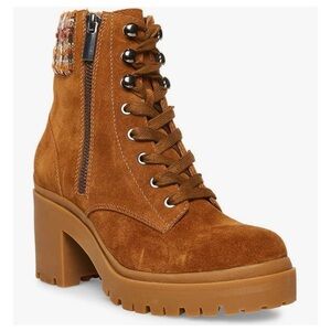 STEVE MADDEN Jaydin Block Heel Lug Sole Boot 8